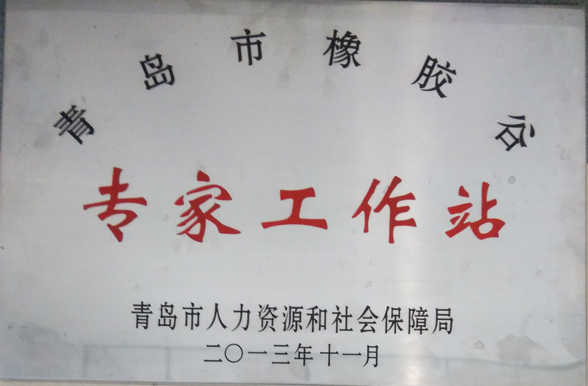 青岛市橡胶谷专家工作站-青岛市人力资源和社会保障局